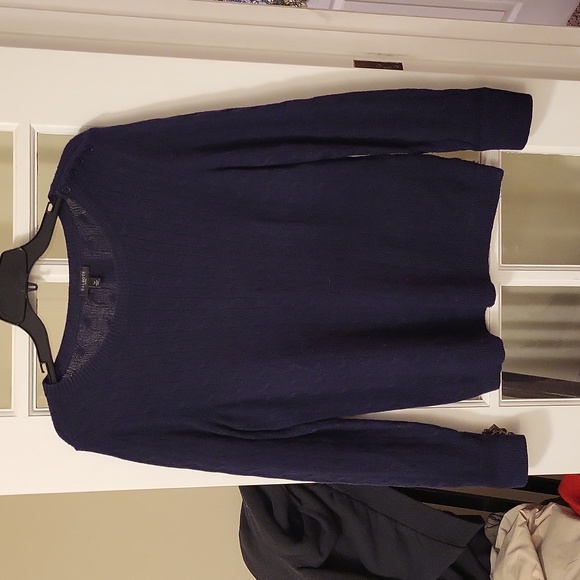 Talbots Nylon Lambswool Sweater - Picture 1 of 7